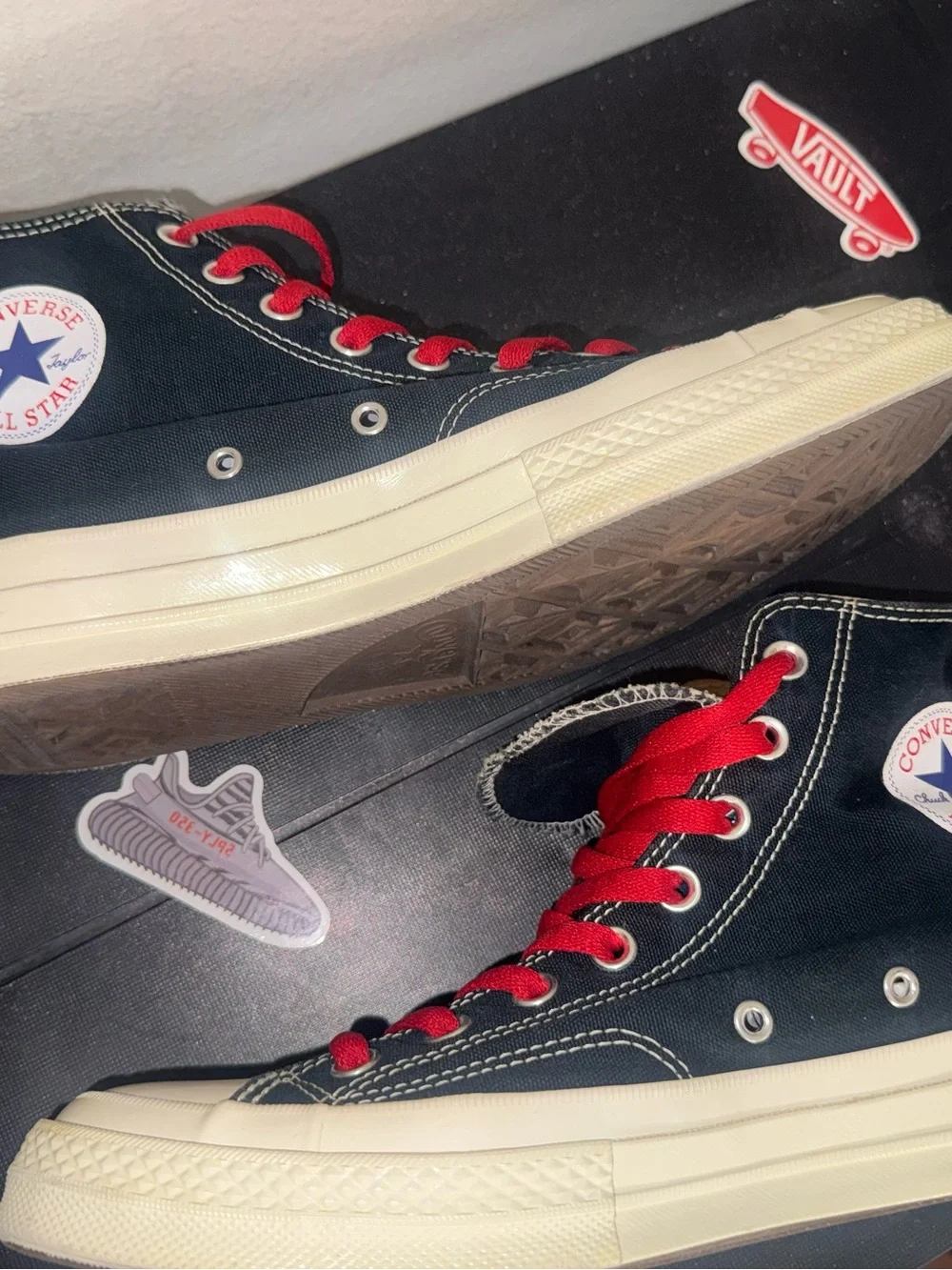 Converse Chuck Taylor All Star 70 Hi Play Sneakers Rare Collab